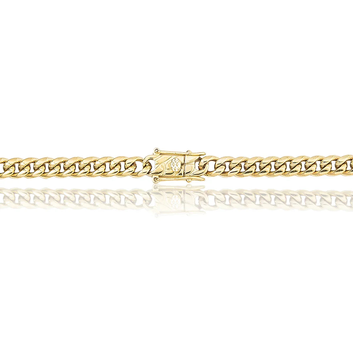 Miami Cuban Chain in Yellow Gold - 5mm