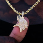 Minnesota Vikings Official NFL Micro Logo Pendant