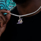 Los Angeles Lakers Official NBA City Logo Pendant