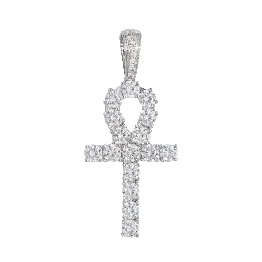 Cross Set in White Gold