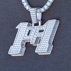 Moissanite 1of1 Pendant in Sterling Silver