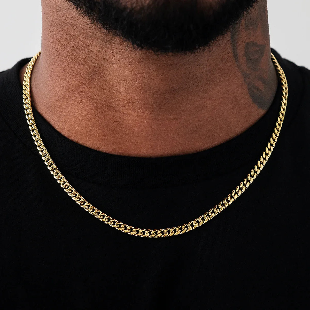 Miami Cuban Chain in Yellow Gold - 5mm