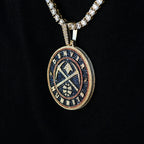 Denver Nuggets Official NBA Large Logo Pendant
