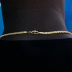 Popcorn Chain in Yellow Gold- 4mm