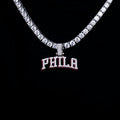 Philadelphia 76ers City Logo Pendant