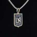 Los Angeles FC Official MLS Logo Pendant in Yellow Gold