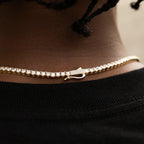 Diamond Tennis Chain in Yellow Gold- 3mm