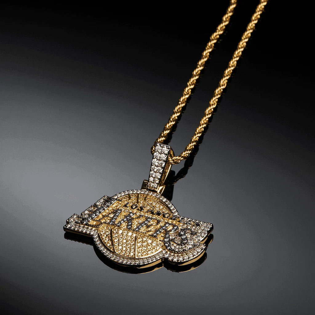 Los Angeles Lakers Official NBA Logo Pendant