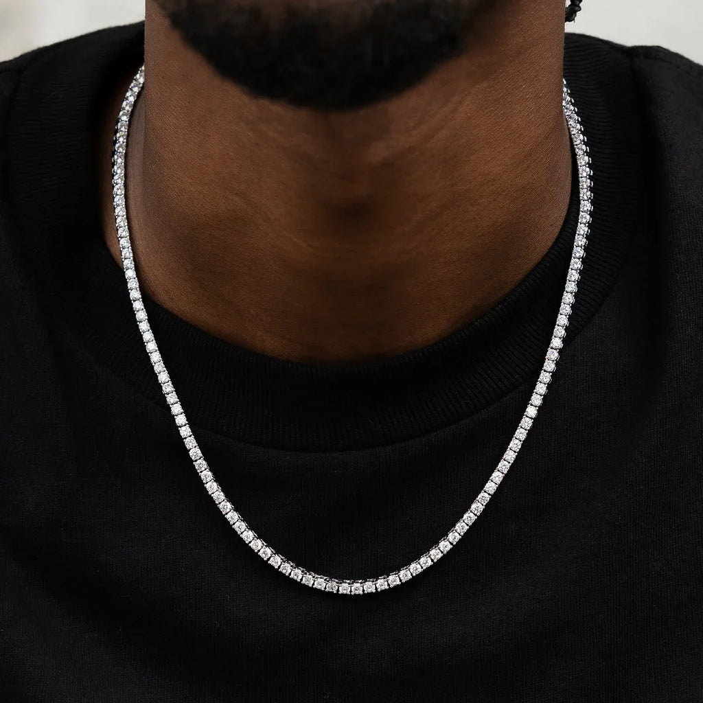 GOAT and Bolt Set in White Gold