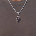 Penguin Body Official DC Comics Pendant in White Gold