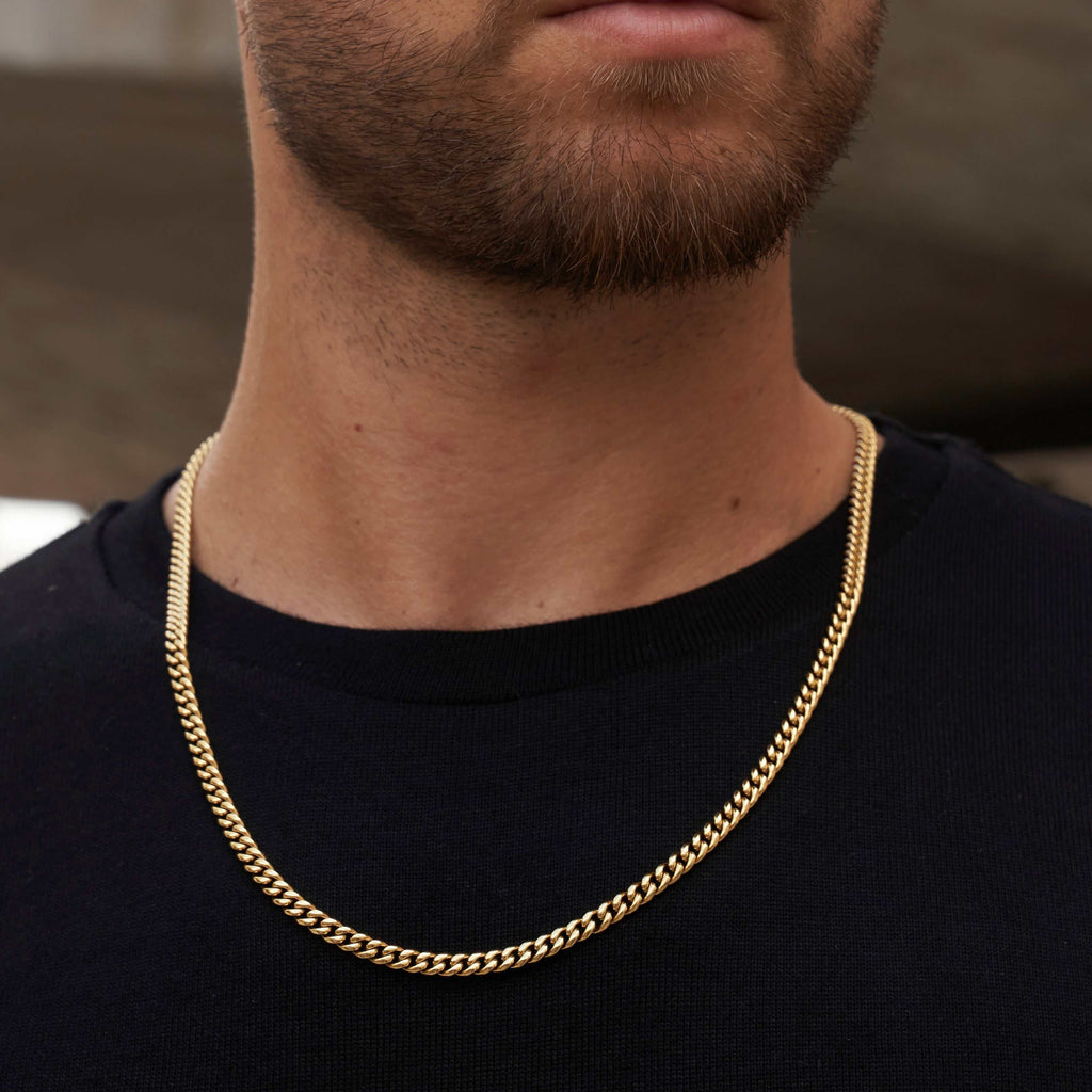 Miami Cuban Chain in Yellow Gold - 5mm