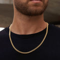 Miami Cuban Chain in Yellow Gold - 5mm