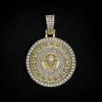 Medusa Pendant in Yellow Gold