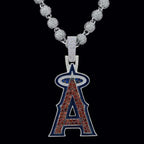 Los Angeles Angels Official MLB Logo Pendant