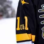 GLD Black and Yellow Hockey Jersey
