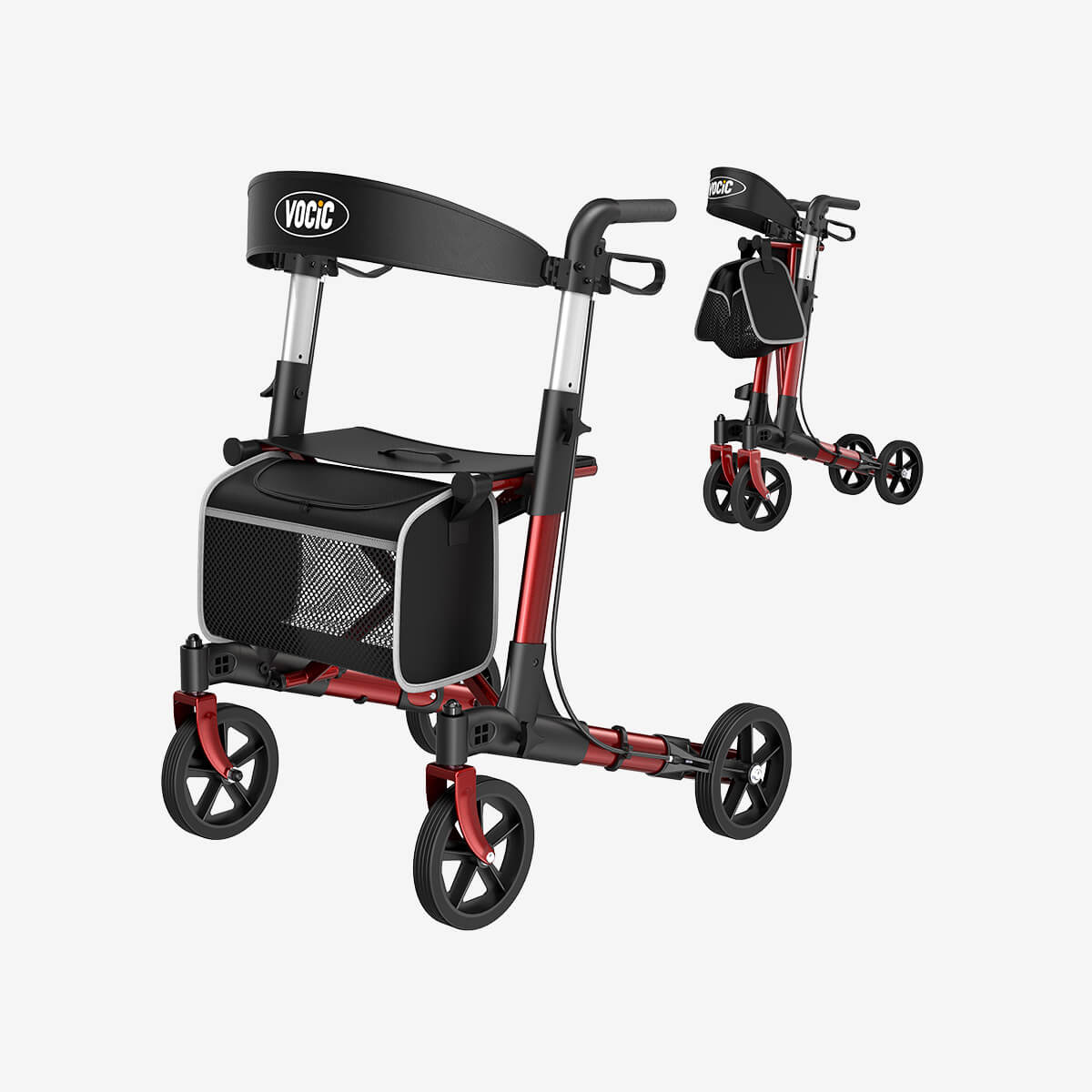 Z23 All Terrain Rollator Walker With Seat
