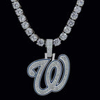 Washington Nationals Official MLB Logo Pendant