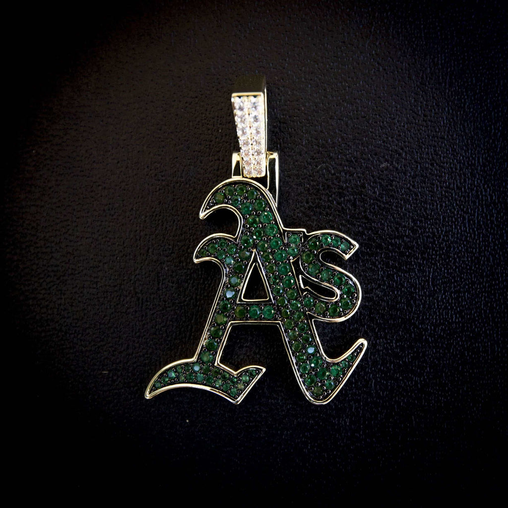 Oakland Athletics Official MLB Logo Pendant