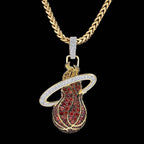 Miami Heat Official NBA Logo Pendant