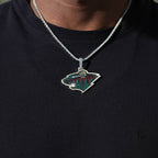 Minnesota Wild Official NHL Logo Pendant in Yellow Gold