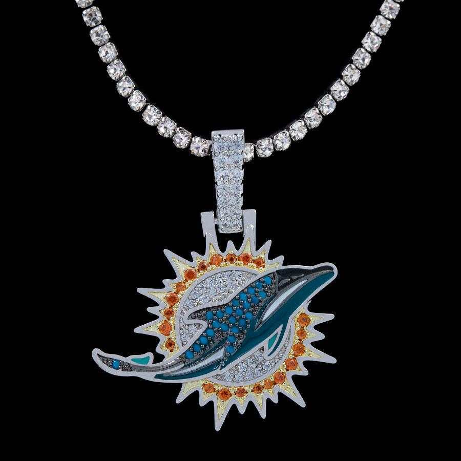 Miami Dolphins Official NFL Pendant