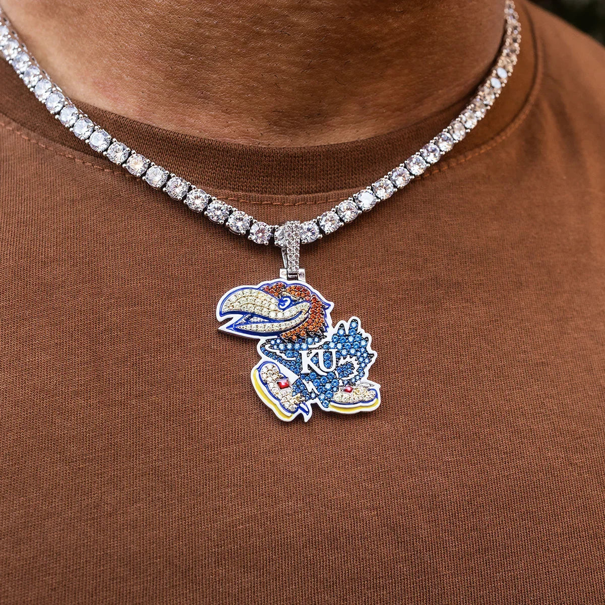 Kansas Jayhawks Official NCAA Pendant