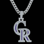 Colorado Rockies Official MLB Logo Pendant