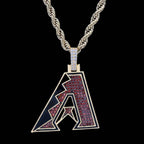 Arizona Diamondbacks Official MLB Logo Pendant