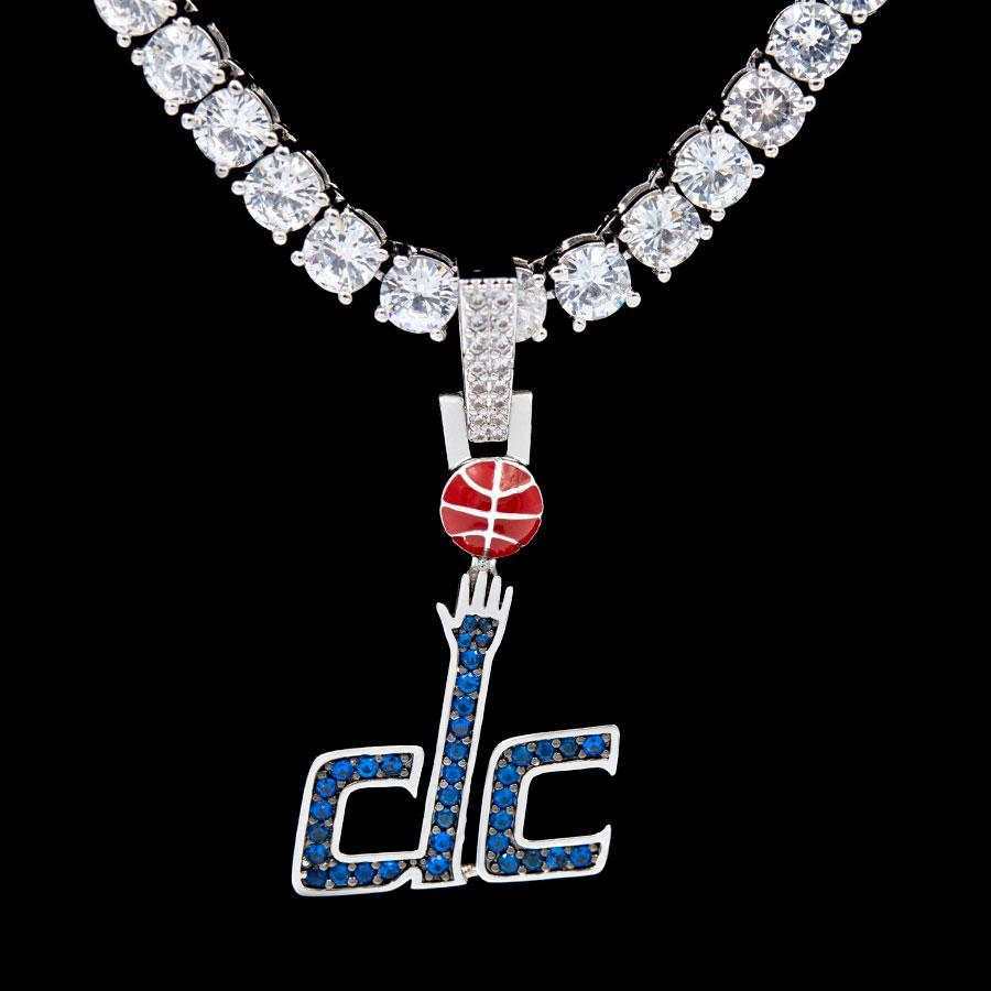 DC Official NBA Logo Pendant