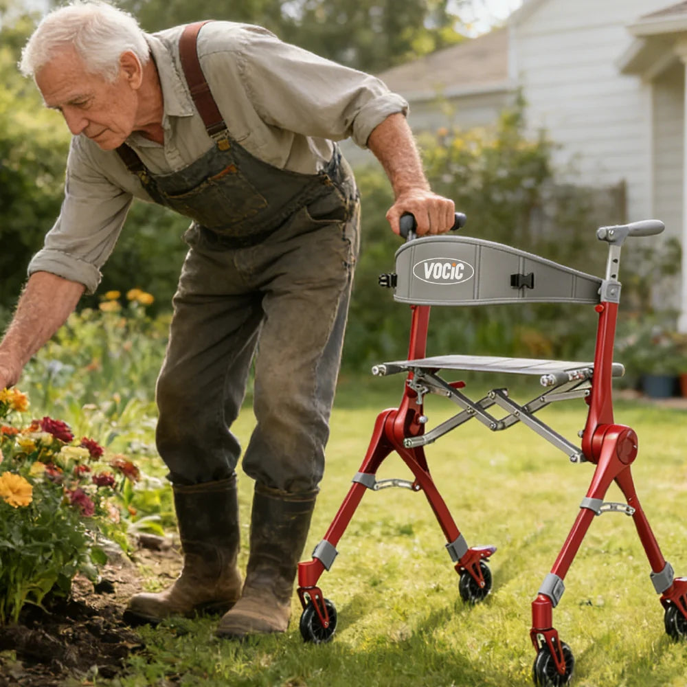 Z35 PackGo Foldable Lightweight Rollator Walker