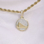 Golden State Warriors Official NBA Micro Logo Pendant