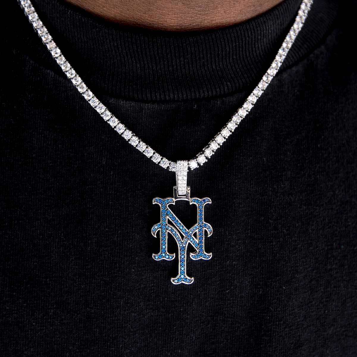 New York Mets Official MLB Logo Pendant