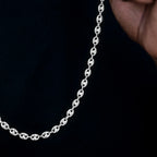 Valentina Chain in White Gold - 7mm