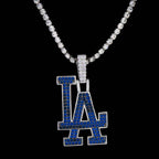 Los Angeles Dodgers 150th Anniversary Official MLB Logo Pendant