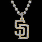San Diego Padres Official MLB Logo Pendant