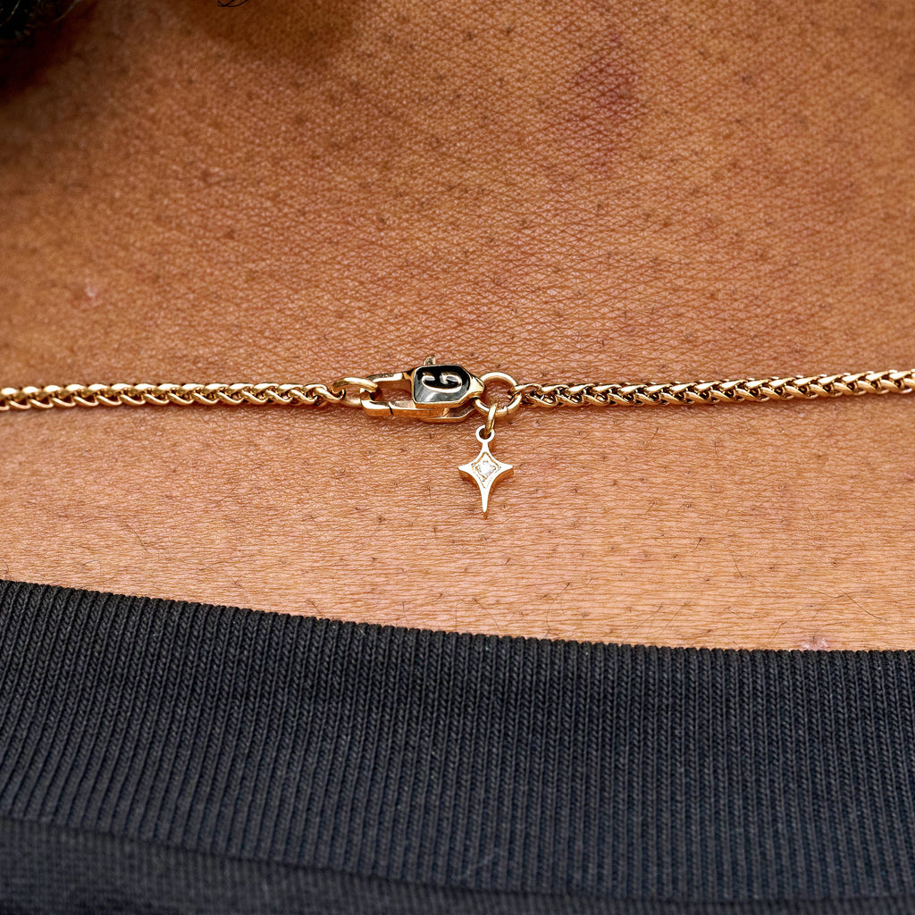 Palm Chain + Bracelet Bundle in Rose Gold - 2MM