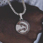 Atlanta Hawks Official NBA Logo Pendant