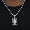 Iced 2026 Stanley Cup Official NHL Champion Pendant in White Gold