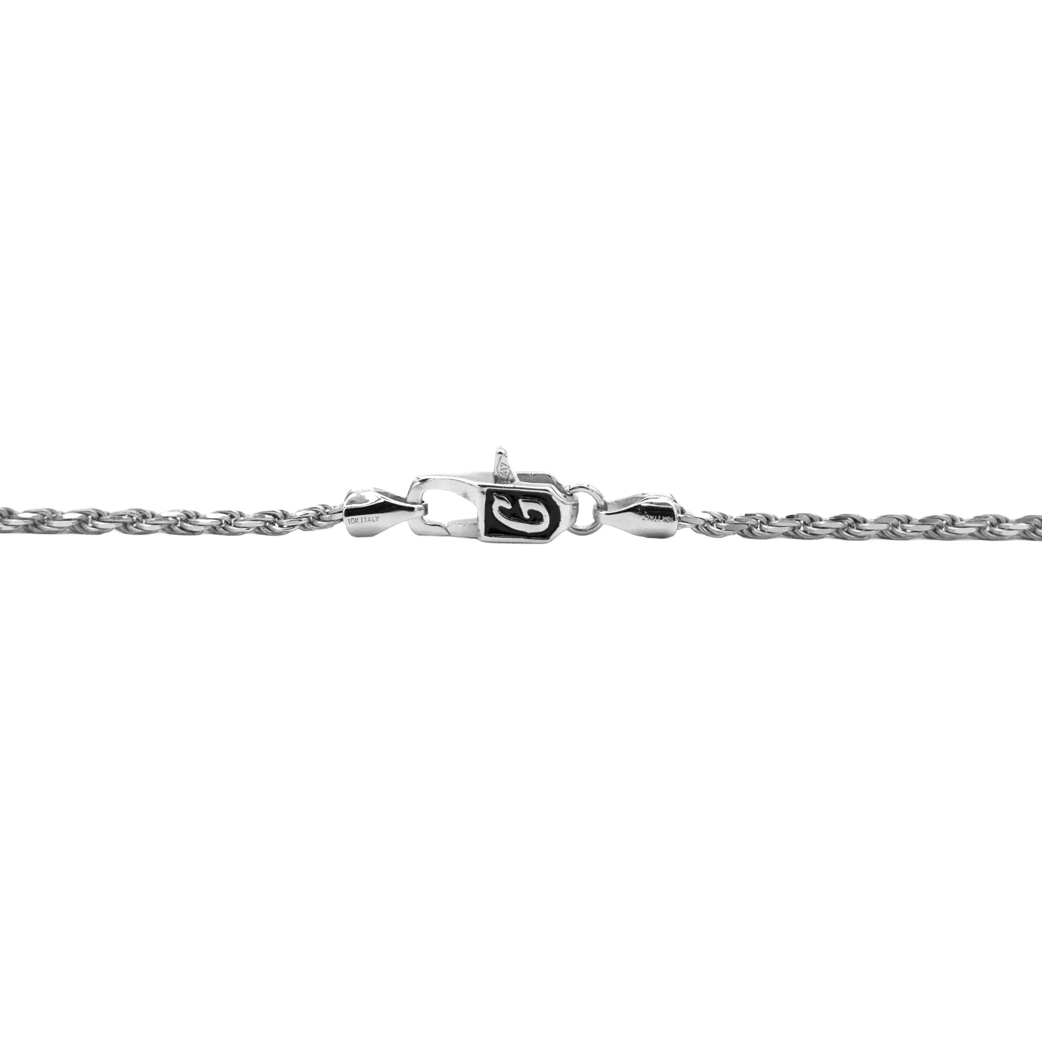 Rope Chain in Sterling Silver - 4mm