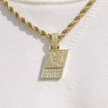 Phoenix Suns Official NBA Micro Logo Pendant