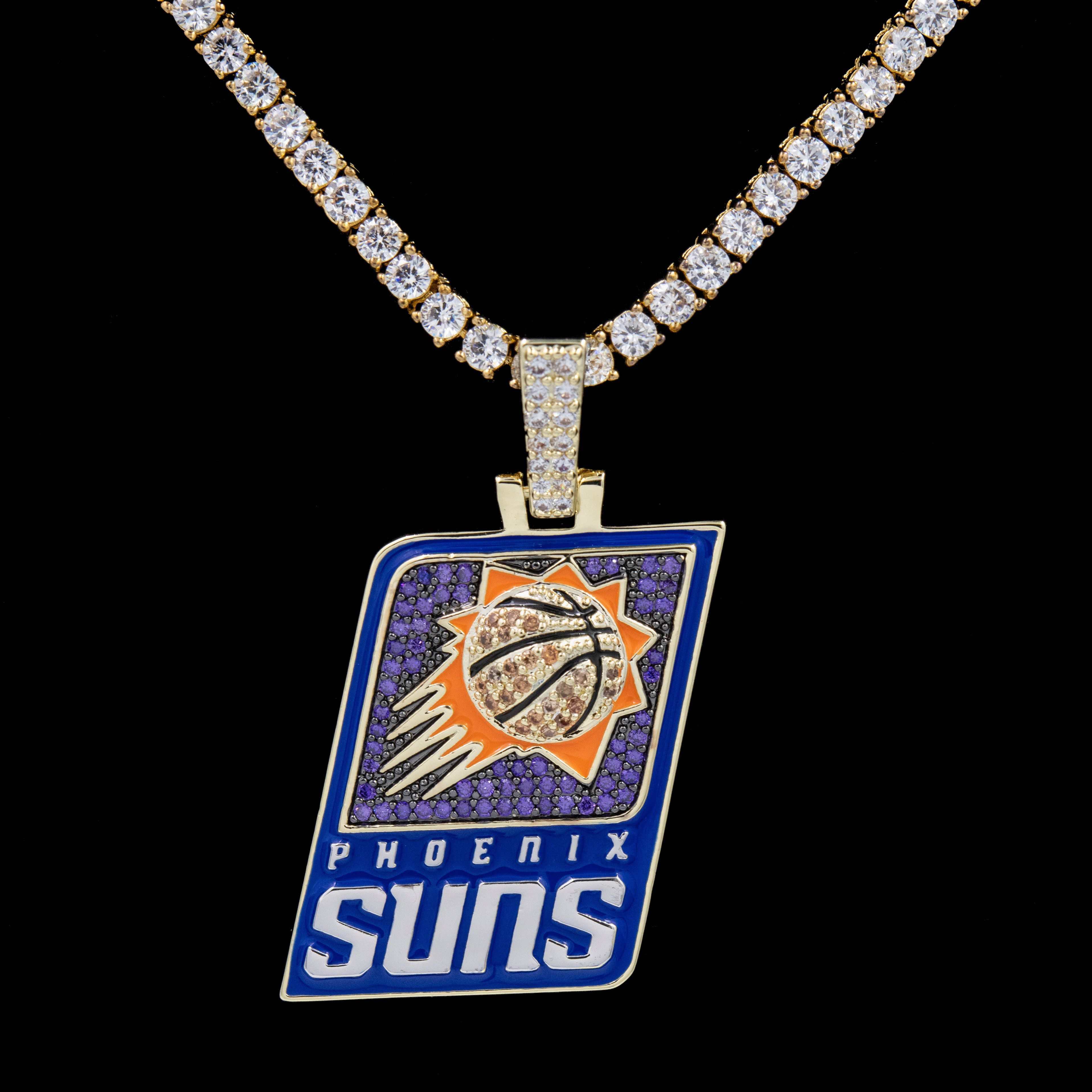 Phoenix Suns Official NBA Logo Pendant