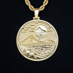 Golden State Warriors Official NBA Coin Pendant
