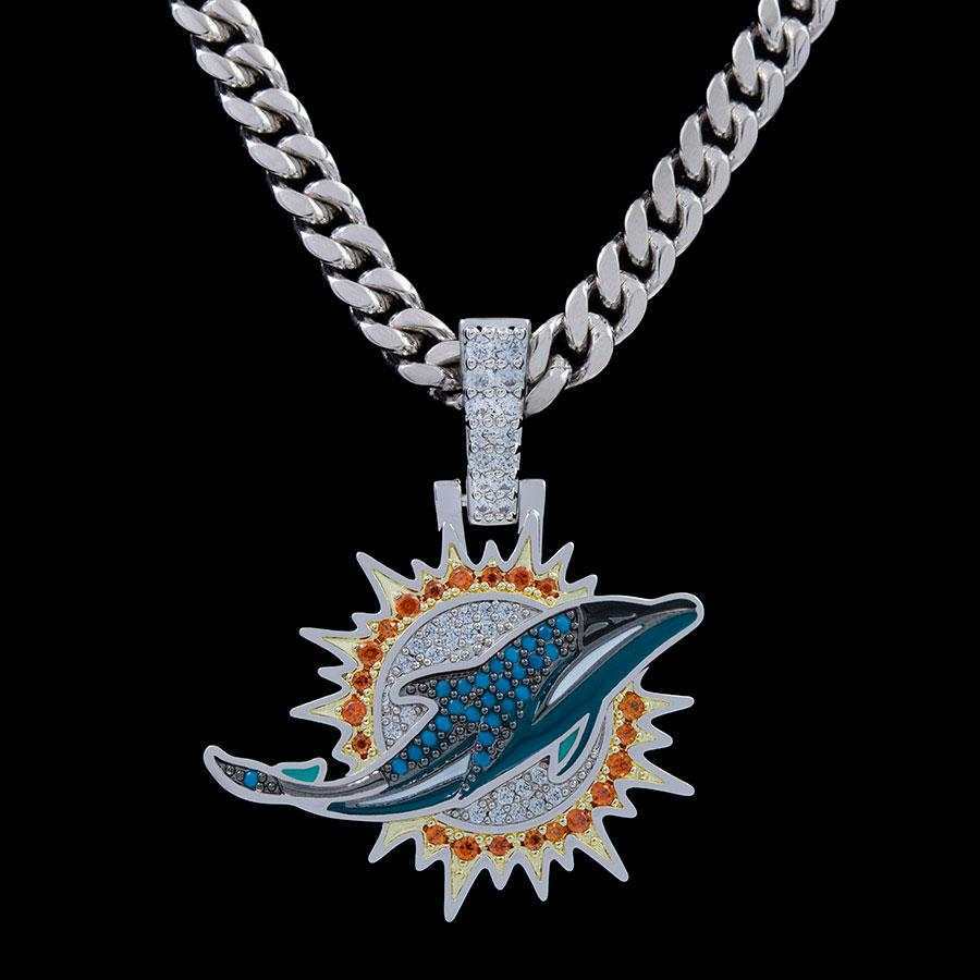 Miami Dolphins Official NFL Pendant