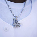 Los Angeles Dodgers Official MLB Logo Pendant