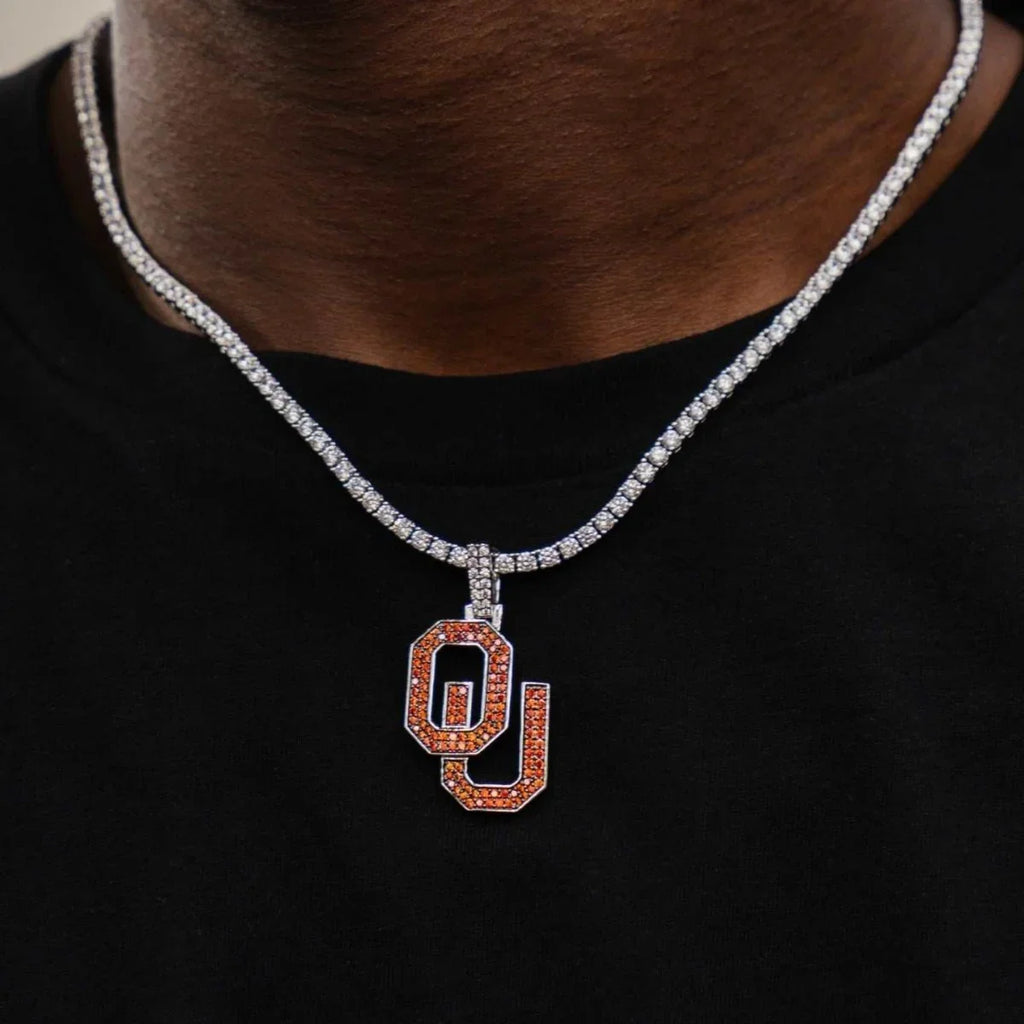 Oklahoma Sooners Official NCAA Logo Pendant