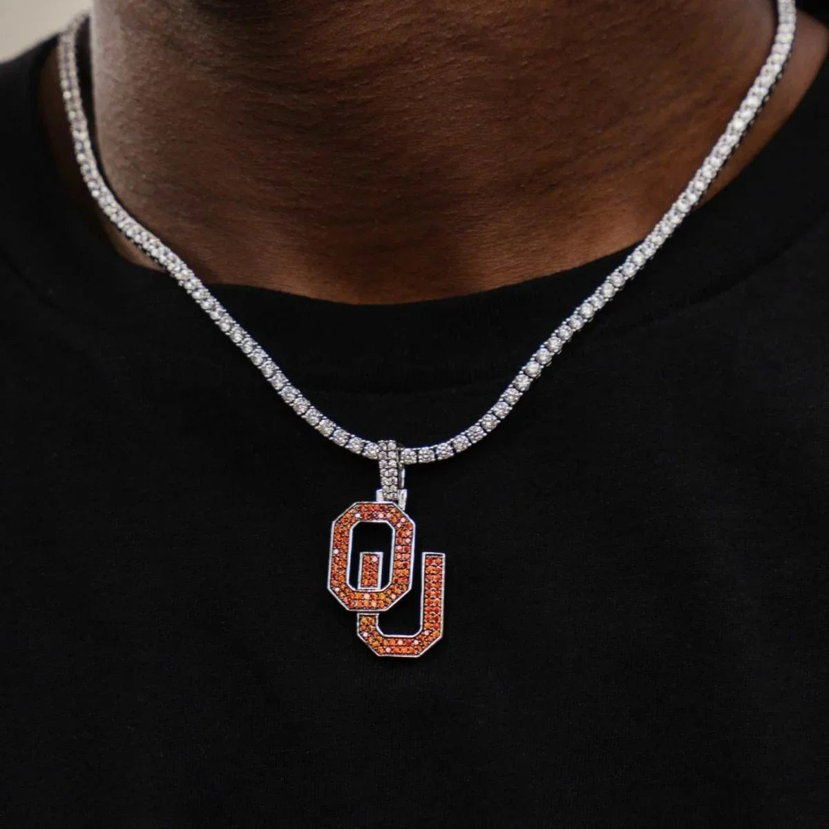 Oklahoma Sooners Official NCAA Logo Pendant