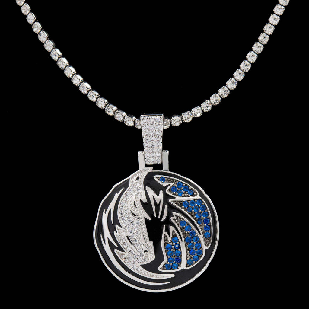 Dallas Mavericks Official NBA Logo Pendant