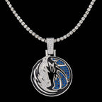 Dallas Mavericks Official NBA Logo Pendant