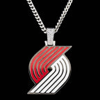 Portland Trail Blazers Official NBA Logo Pendant