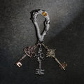 GLD X Bloody Osiris Iced Carabiner + Key Clip On Bundle
